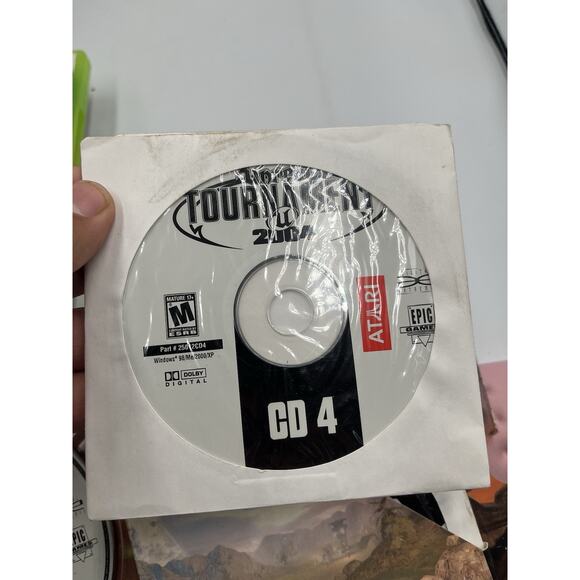 Unreal Tournament 2004 (PC Games, 2004) CIB Complete in Box w/ Manual 5 Disc - Picture 7 of 7